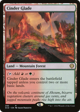 Clareira das Cinzas / Cinder Glade - Magic: The Gathering - MoxLand
